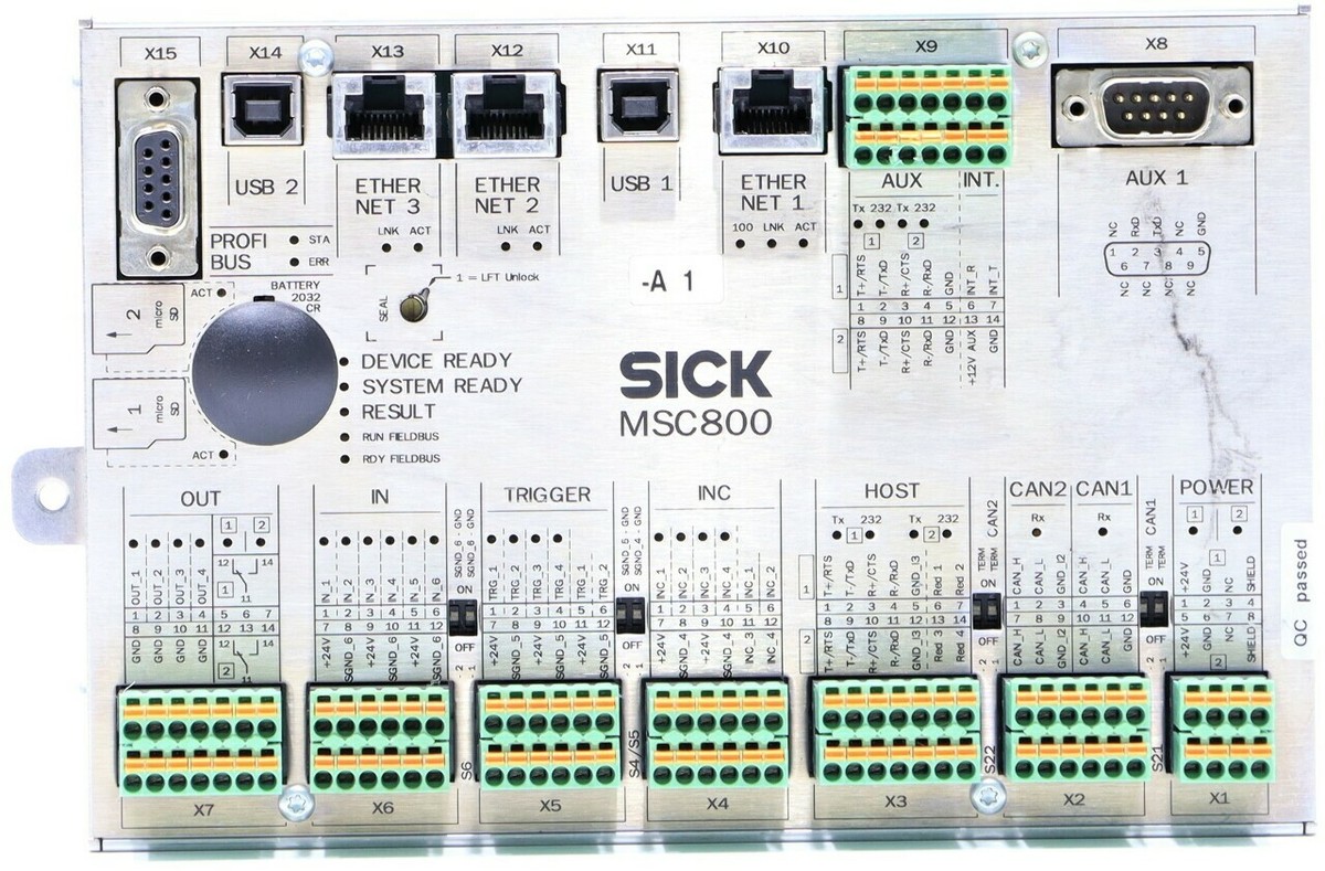 SICK MSC800 CONTROLLER P/N 2042329 | eBay SICK MSC800 CONTROLLER P/N 2042329 | eBay