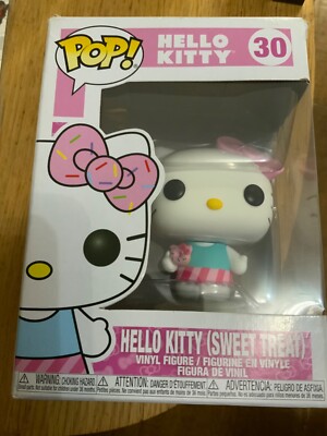 Hello Kitty #30 Sweet Treat Funko Pop Box leicht beschädigt - ungeöffneter Artikel