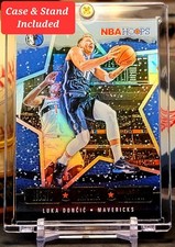 2020-21 Luka Doncic NBA Hoops Lights Camera Action #18 Winter Holo Parallel Mavs