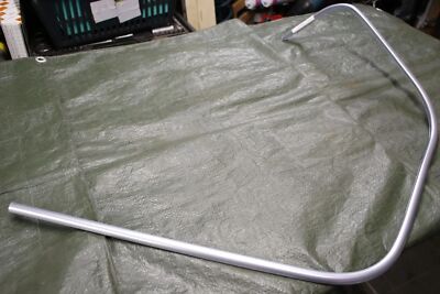 Schlitzrohr Silber NEU rechts 577181 Vespa GTS 125 300 GTL 125 für Beinschild