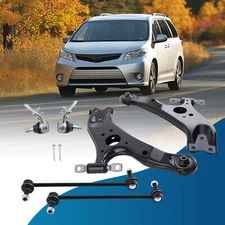 Front Lower Control Arm Ball Joint Kit For Toyota Sienna 2011-2018 2019 2020
