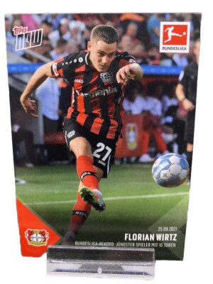 Florian Wirtz Bayer 04 Leverkusen #033 Topps Now Bundesliga 2021 2022 (DE)