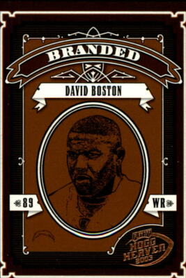 2003 Playoff Hogg Heaven Branded #B18 David Boston Card | eBay