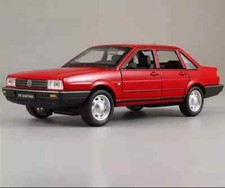 Classic 1:24 Volkswagen Santana Alloy Diecast Model Car Sound And Light Gift