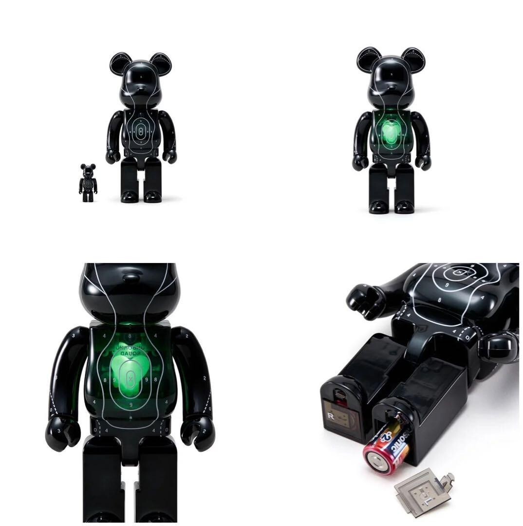 ベアブリック400%＆100% Emotionally Unavailable