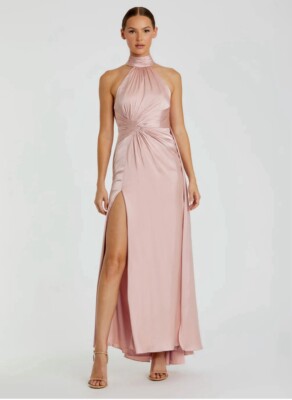 ieena for mac duggal pink dress Mac Duggal Hot Pink Gown size 4
