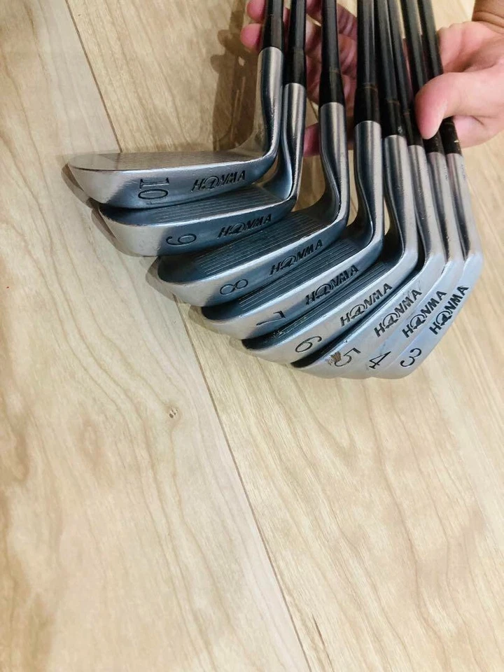 [HONMA] LB-787 NEW H&F Iron Set 8pcs 3-10 Flex S NEW SUPER LIGHT TITANIUM CARBON - Image 2 of 4