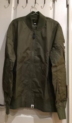 bape new year 2021 bomber jacket