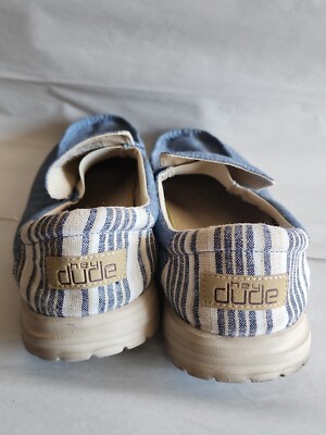 Hey Dude Mens Mikka Shoes Slip-On Chambray, blue Size 11 | eBay