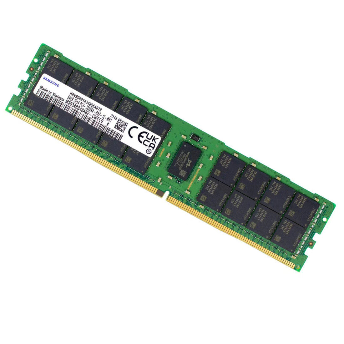 Samsung 64GB PC4-25600 (DDR4-3200) Memory (M393A8G40AB2CWE) for