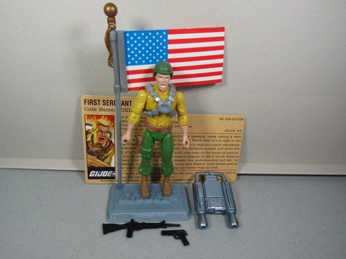 GI JOE - 25th dvd  DUKE 100% W/FC - 10 + items = FREE SHIP - GIJOE