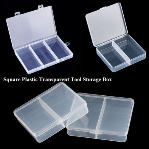 Transparent Storage Box Plastic Packing Boxes  Power Tools Holder - Afbeelding 1 van 17