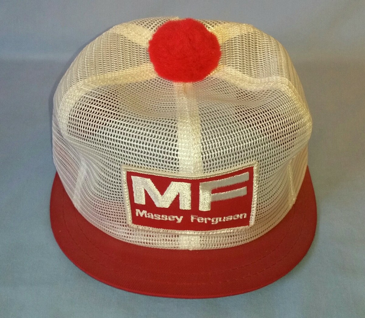Red Massey Ferguson Tractor Logo Hat Black Mesh Available In - Foto 8