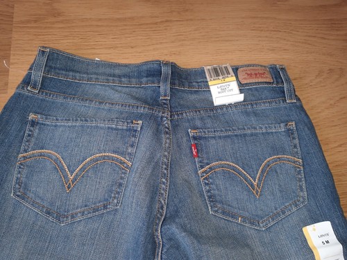 Levi's 5M too superlow 524 boot cut blue denim - Picture 2 of 4