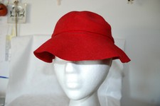 Vintage 1950s 40s MCM a YEAROUNDER Merrimac Hat Corp Taylor's Wool 22 USA MADE