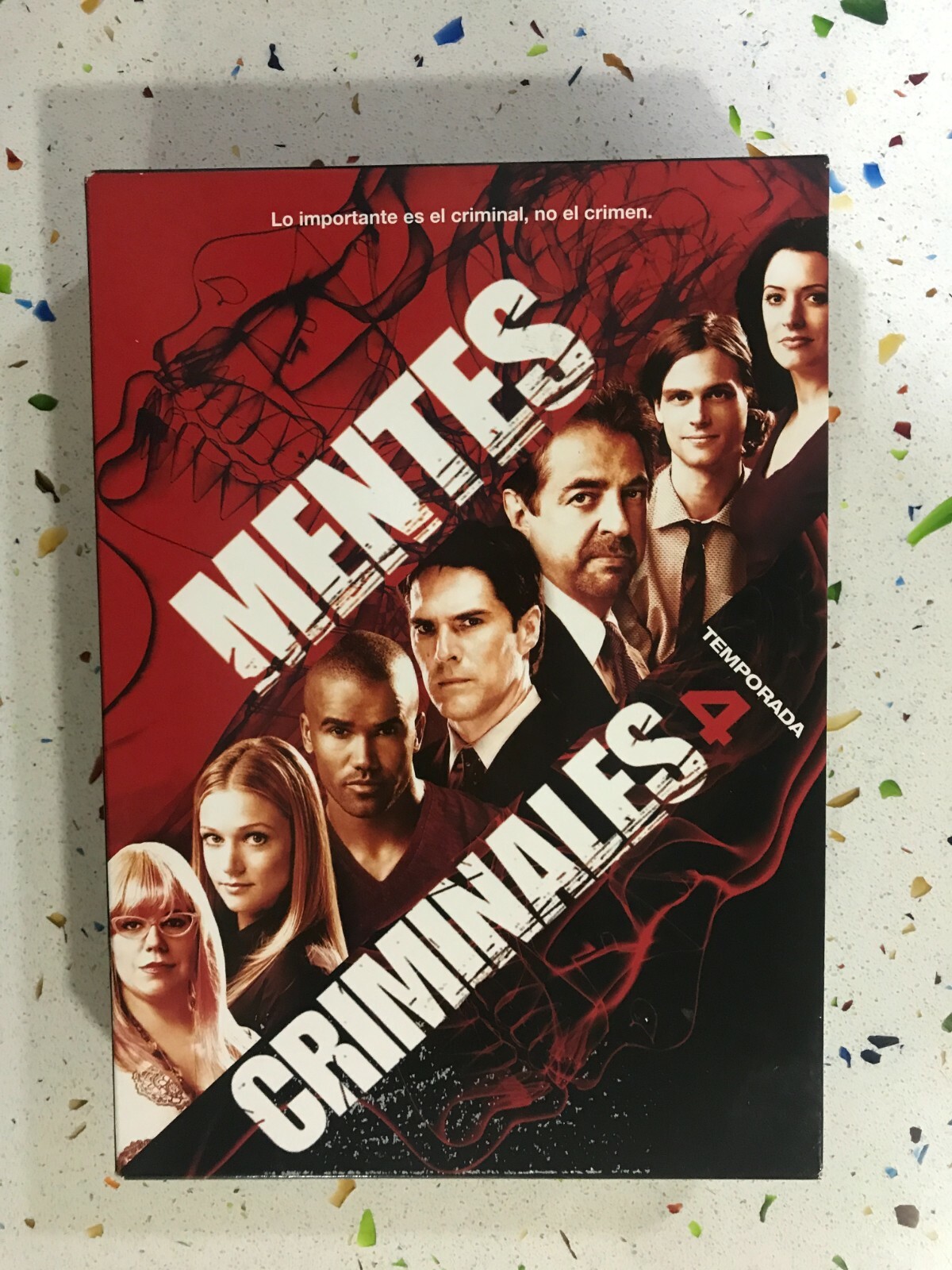 Criminal Minds Season 4 7 X DVD Spanish English Italian AM