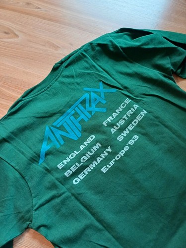 Vintage ANTHRAX 1993 Tour Shirt Longsleeve Thrash Metal Band Shirt XL - Bild 4 von 7