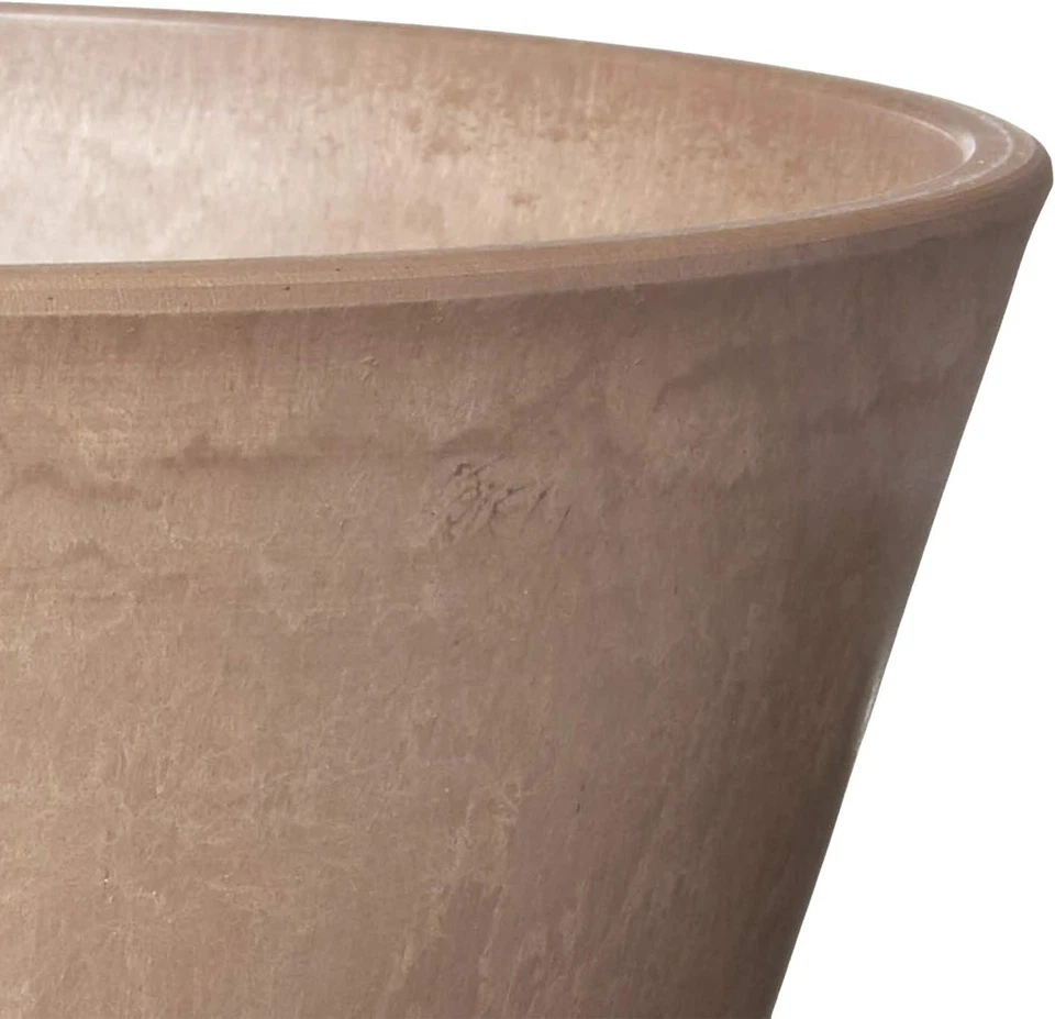 Arcadia Garden Products PSW Maceta TD25TP Colección Bombilla Poco Profunda Pan Maceta para S Foto 2 de 4