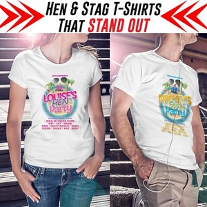 Personalised JD T Hen Party Stag do shirt Girls Boys weekend holiday Tshirt jack