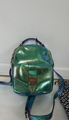 Ice Play By Iceberg  Iridescent Blue And Green Mini Backpack New With Tags s-l1200.jpg main image 2