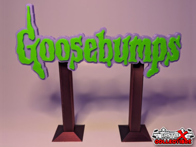 GOOSEBUMPS 3D Printed Wall Art (Retro Horror Kids BOOKS Vintage SCARY MOVIE)