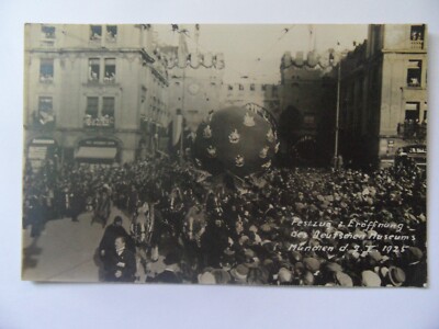 Deutschland: Festzugseröffnung Deutsches Museum, München, 1925. Unbespielt.