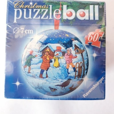 Ravensburger Christmas Puzzleball mit 60 Teilen 7 cm Durchmesser