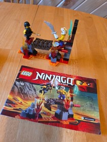 LEGO NINJAGO Lava Falls #70753 & #70720 Hover Hunter, Sub 1 Weapon. W/instruct.