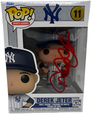 Derek Jeter Signed Funko New York Yankees Legend Baseball Pop Toy #11 PSA