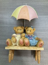 NEW CHERISHED TEDDIES 302791 "CARTER  ELSIE" WE'RE FRIENDS RAIN OR SHINE