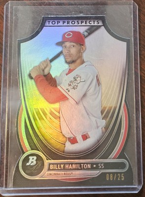 2013 Bowman Platinum Top Prospects  Diecut /25 Billy Hamilton RC