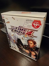 Time Crisis 4 (PlayStation 3 PS3, 2007)  ( CIB) Boxed W/ Guncon