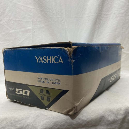 Yashica Super 8 50 Movie Camera Vintage Original Box Undeveloped Film ...