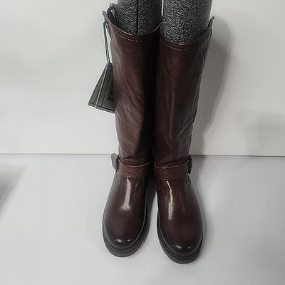 Frye Veronica Women s Slouch Boot Dark Brown Extend Calf Boots Size 6 B