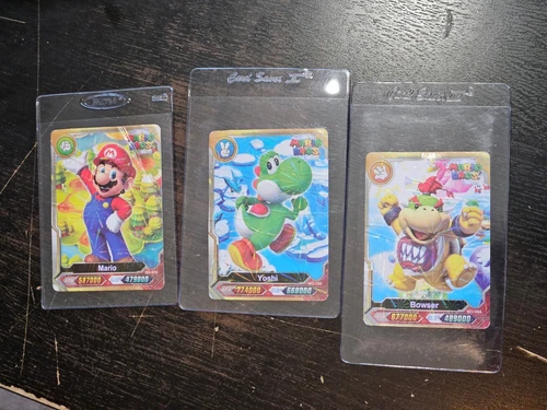 2025  The Super Mario Bros Movie Trading Card Game( 3 cards)