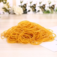 500pcs Rubber Bands Bank Elastic Rubber Bands for Paper Money Fastening