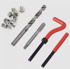 25x M6 x 1.0 Metric Thread Repair Install Tool Insert Kit M6 Helicoil Coil UK