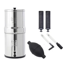 Royal Berkey Gravity-Fed Water Filter with 2 Black Berkey Elements & Berkey
