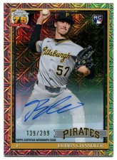 2026 Topps Series 1 Bubba Chandler Silver Pack Mojo Rookie Auto /299 Pirates