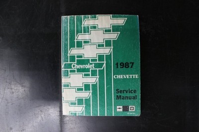 Chevrolet 1987 Chevette Service Manual ST-357-87 Shop Repair OEM