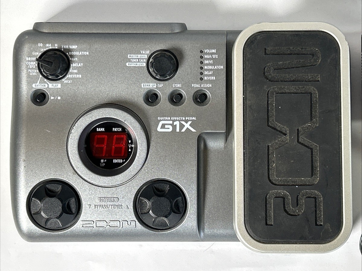 【中古】ZOOMズーム GUITAR EFFECTS PEDA G1X Zoom G1X | Reverb