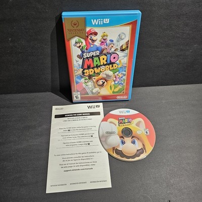 Super Mario 3D World (Nintendo Wii U, 2013) Nintendo Selects CIB COMPLETE