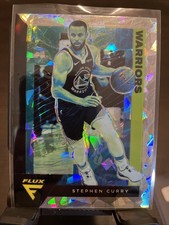 2020-21 Panini Flux - Stephen Curry #55 Cracked Ice Prizm