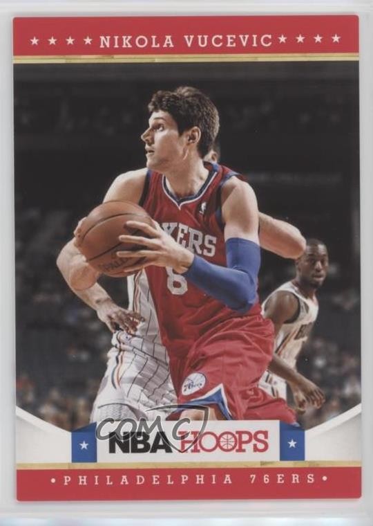 2012-13 NBA Hoops Nikola Vucevic #237 4f9