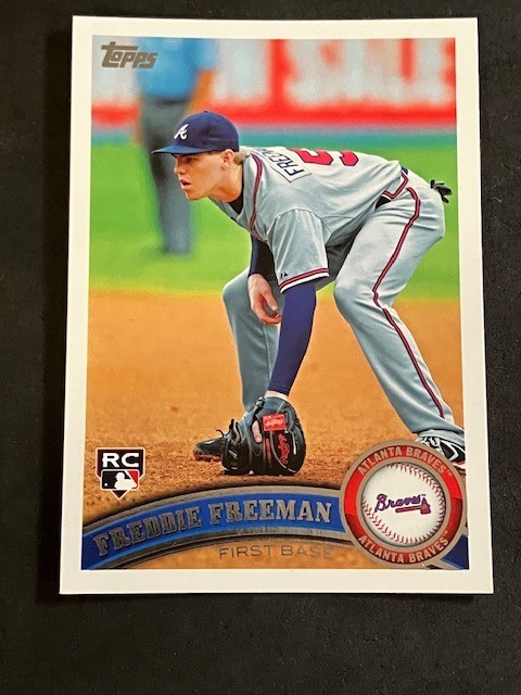 2011 Topps - Freddie Freeman #145 ROOKIE RC ATLANTa braveS MINT
