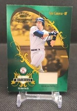 Jose Canseco 2003 Timeless Treasures Home Run Materials Bat Relic/100