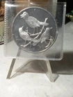 1971 Franklin Robert Bird NIGHTINGALES #14 Limited Sterling Silver 2.25 OZ Coin