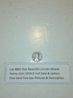 Lot #802 One Beautiful 1919-D Lincoln Wheat Fine-VF  See Pictures & Description