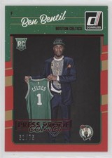 2016-17 Panini Donruss Rookies Press Proof Red 61/75 Ben Bentil #190 0k4