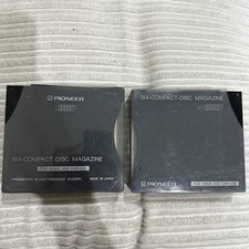 Pioneer Six Compact Disc Magazine for CD Player X2 bundle pre-owned